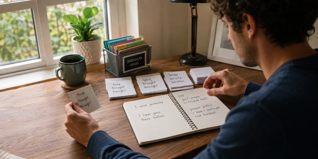How to Learn Irregular Verbs Without Memorizing Endless Tables