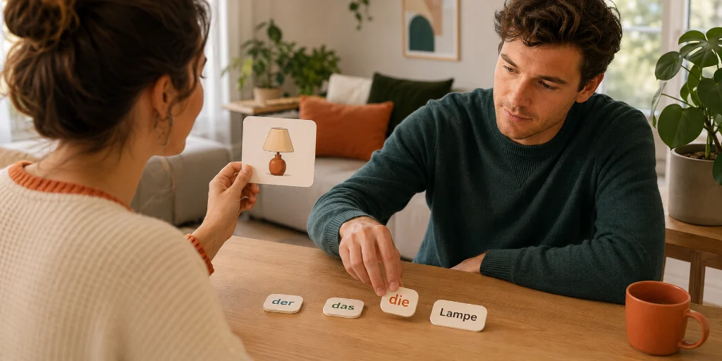 How to Remember German Noun Gender with Flashcards